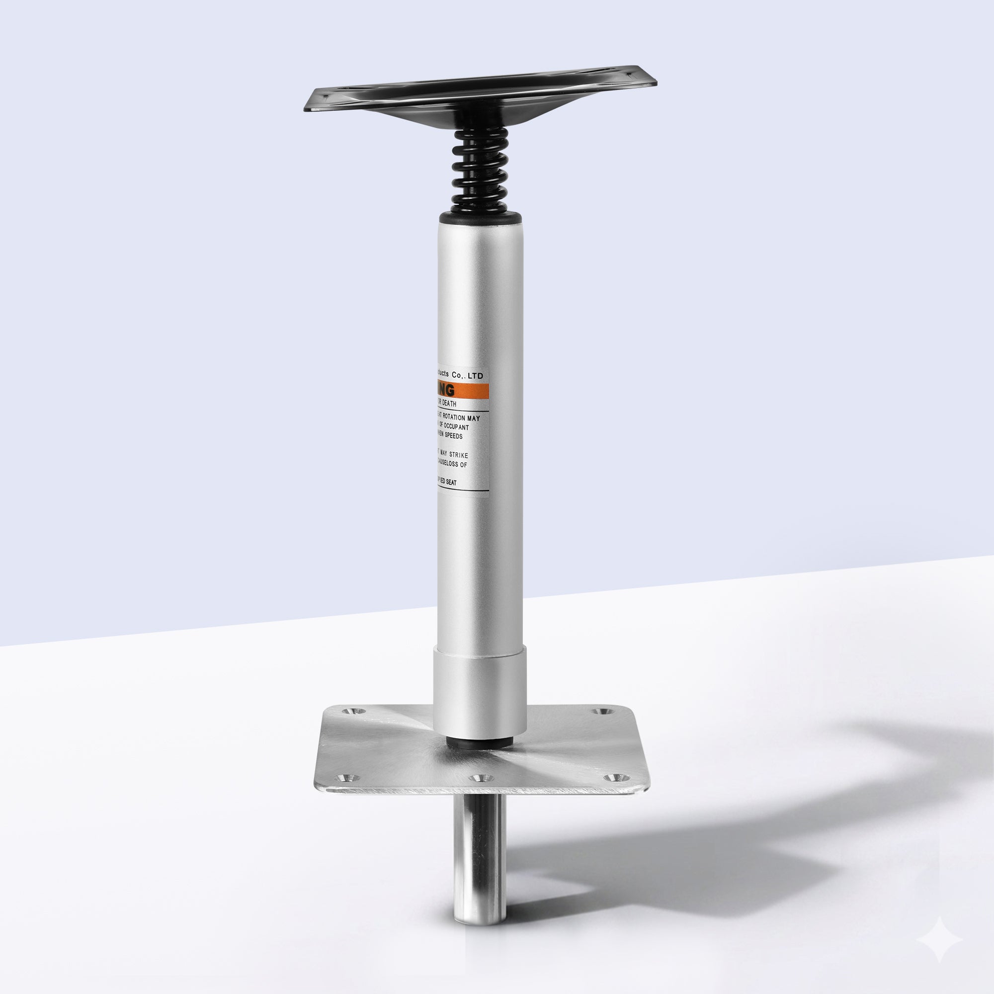 Adjustable Boat Seat Pedestal Base Mount Kit