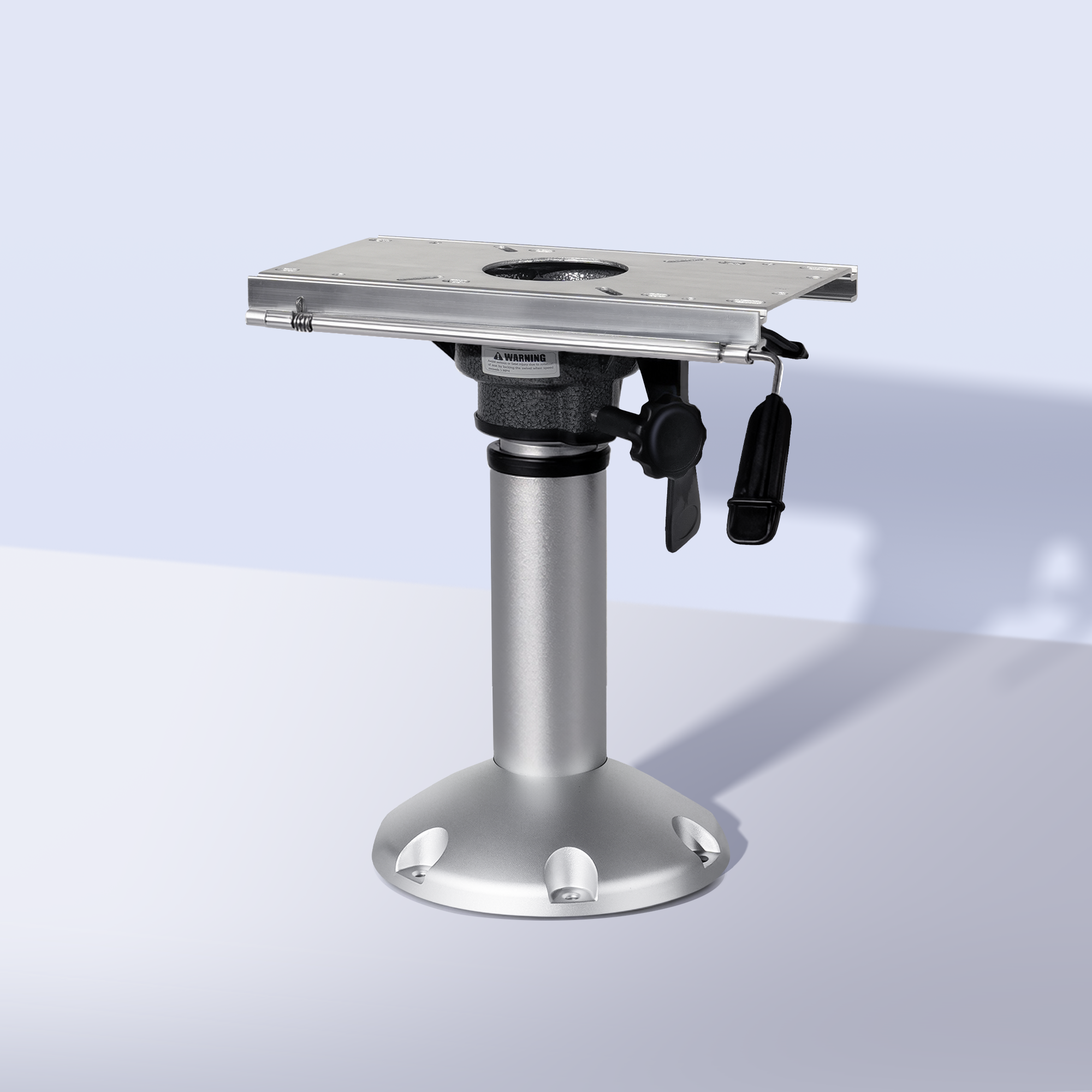 Gas Lift Boat Seat Pedestal with Slide 14" to 20"