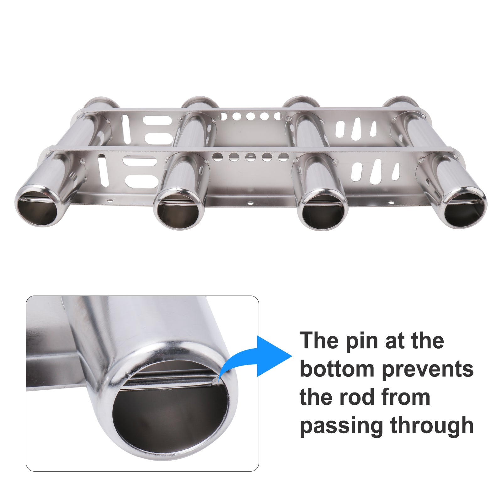 Fishing Rod Holder 4 Tubes