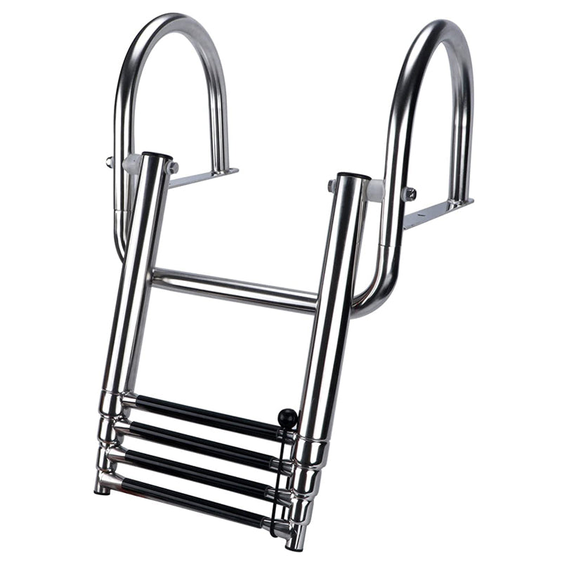 Pontoon Boat Ladder 4 Step Folding