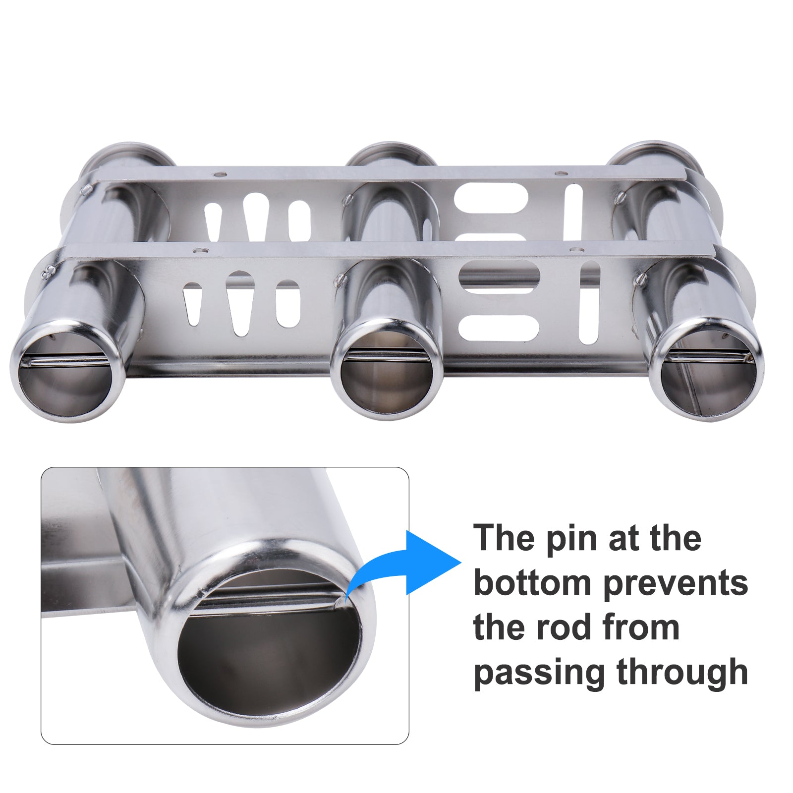 Fishing Rod Holder 3 Tubes