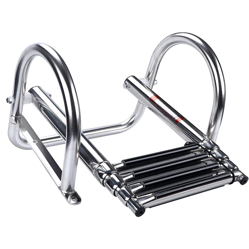 Pontoon Boat Ladder 4 Step Folding