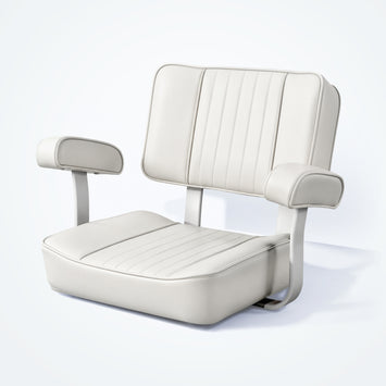 Captain Boat Seat with Armrest