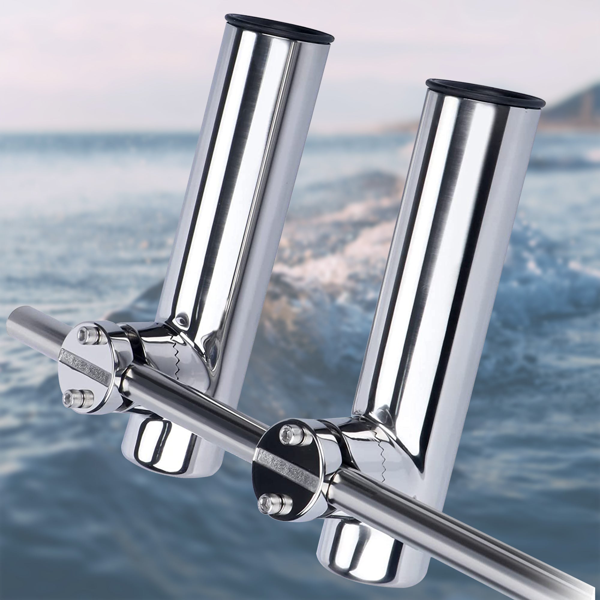 Fishing Rod Holders for Boat Rail Mount
