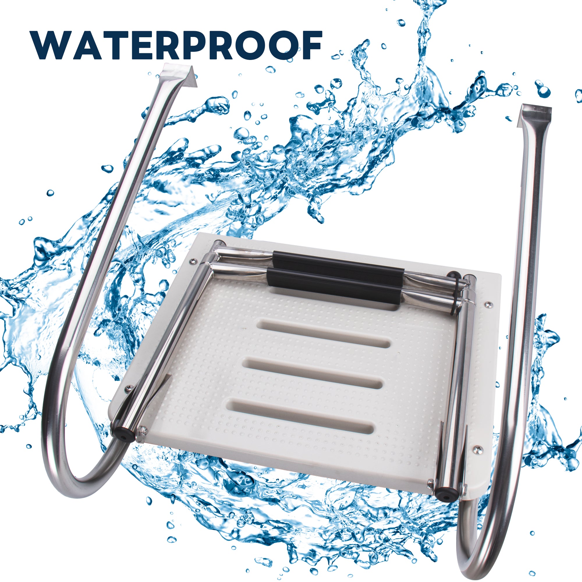 2-Step Boat Ladder with Swim Platform
