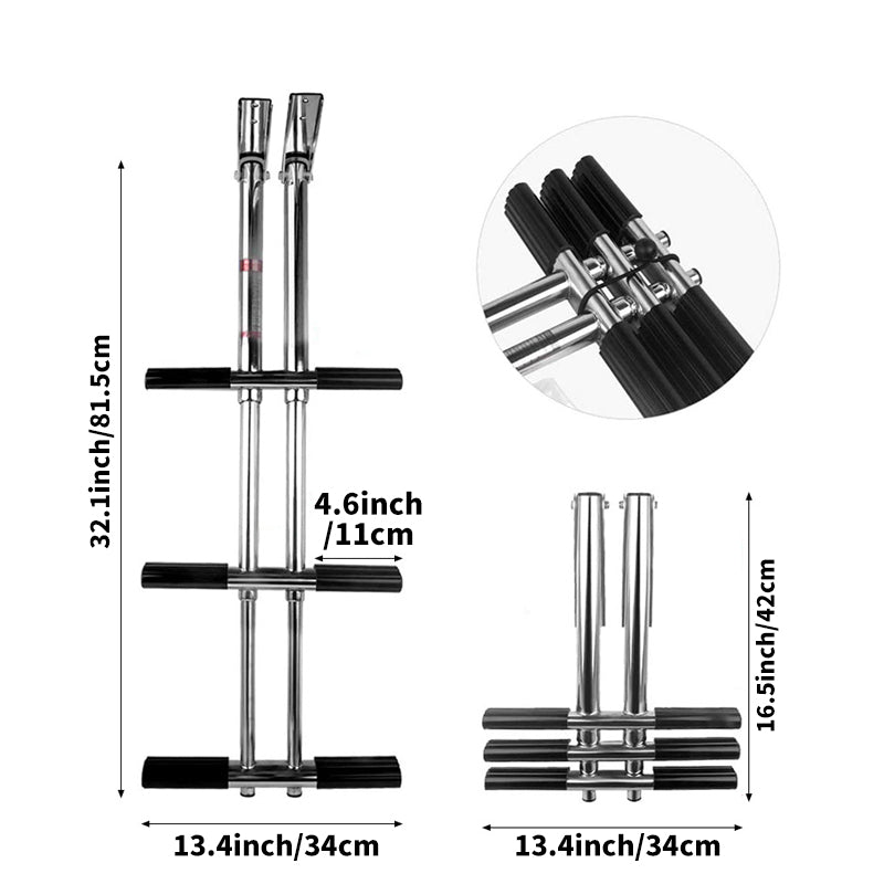 3 Step Boat Ladder