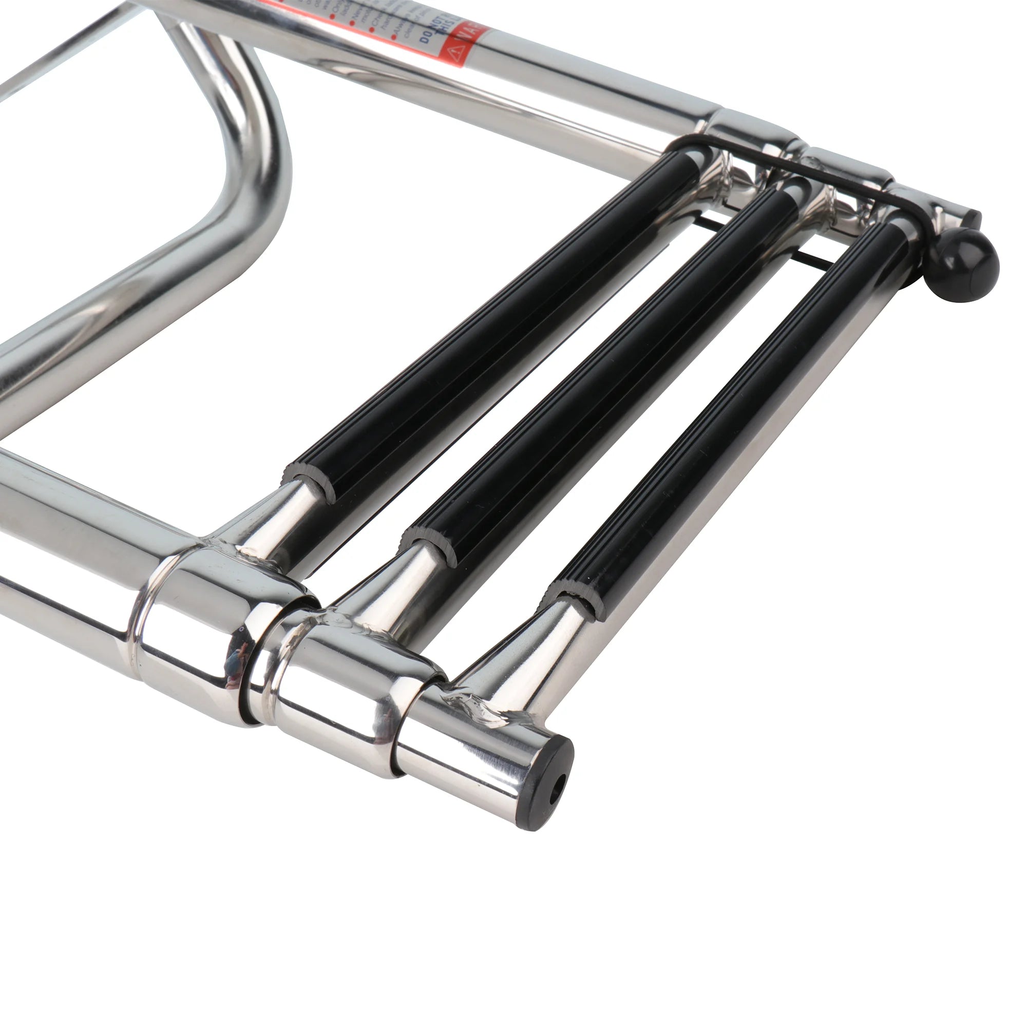 Telescoping Boat Ladder with Handrails