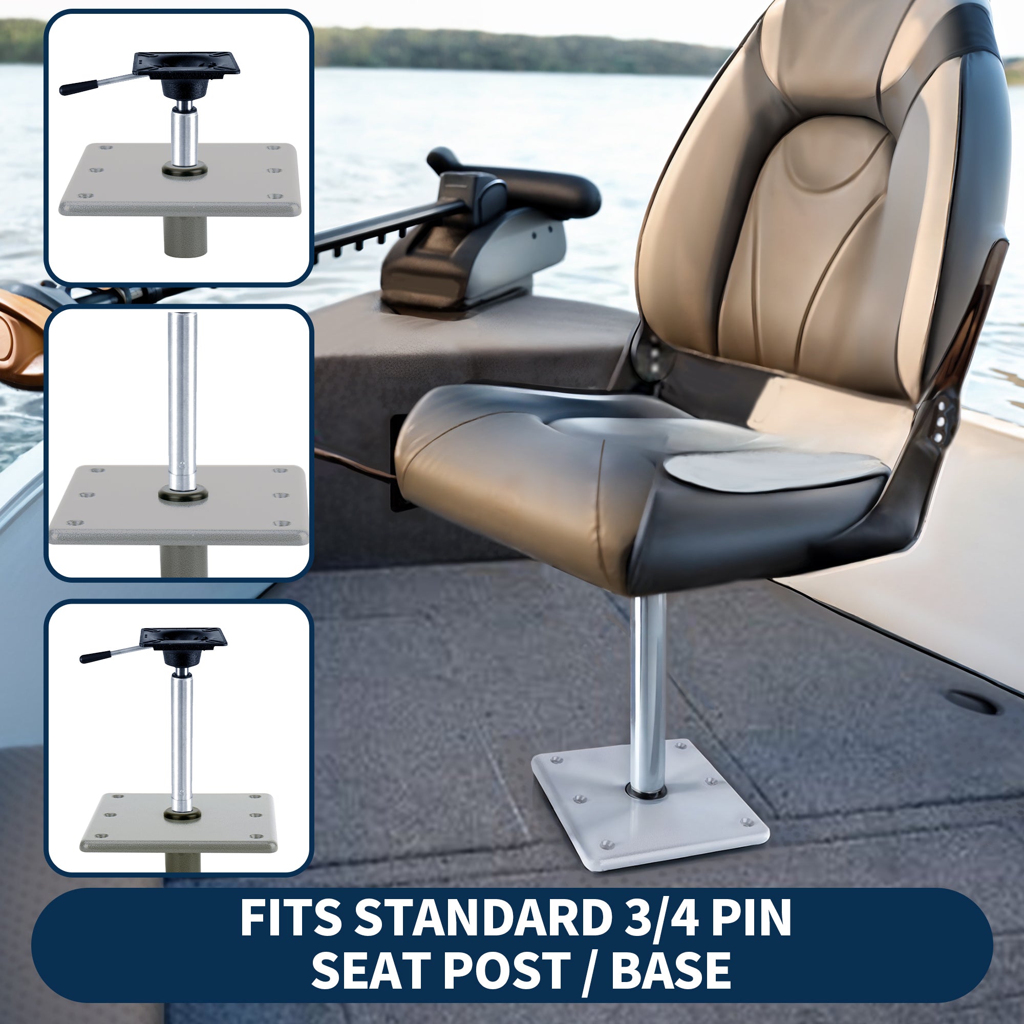 Boat Seat Pedestal Base Mount