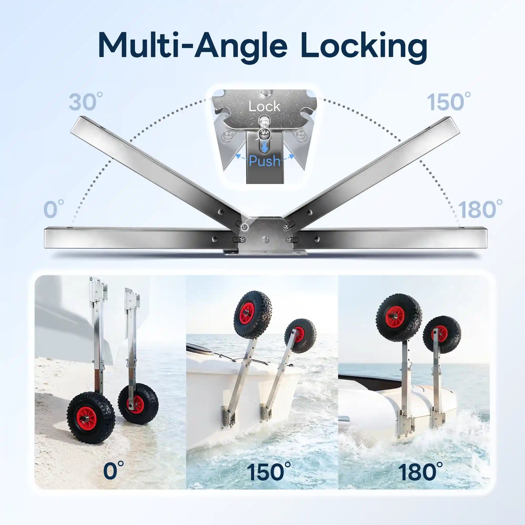 Boat Launching Wheels