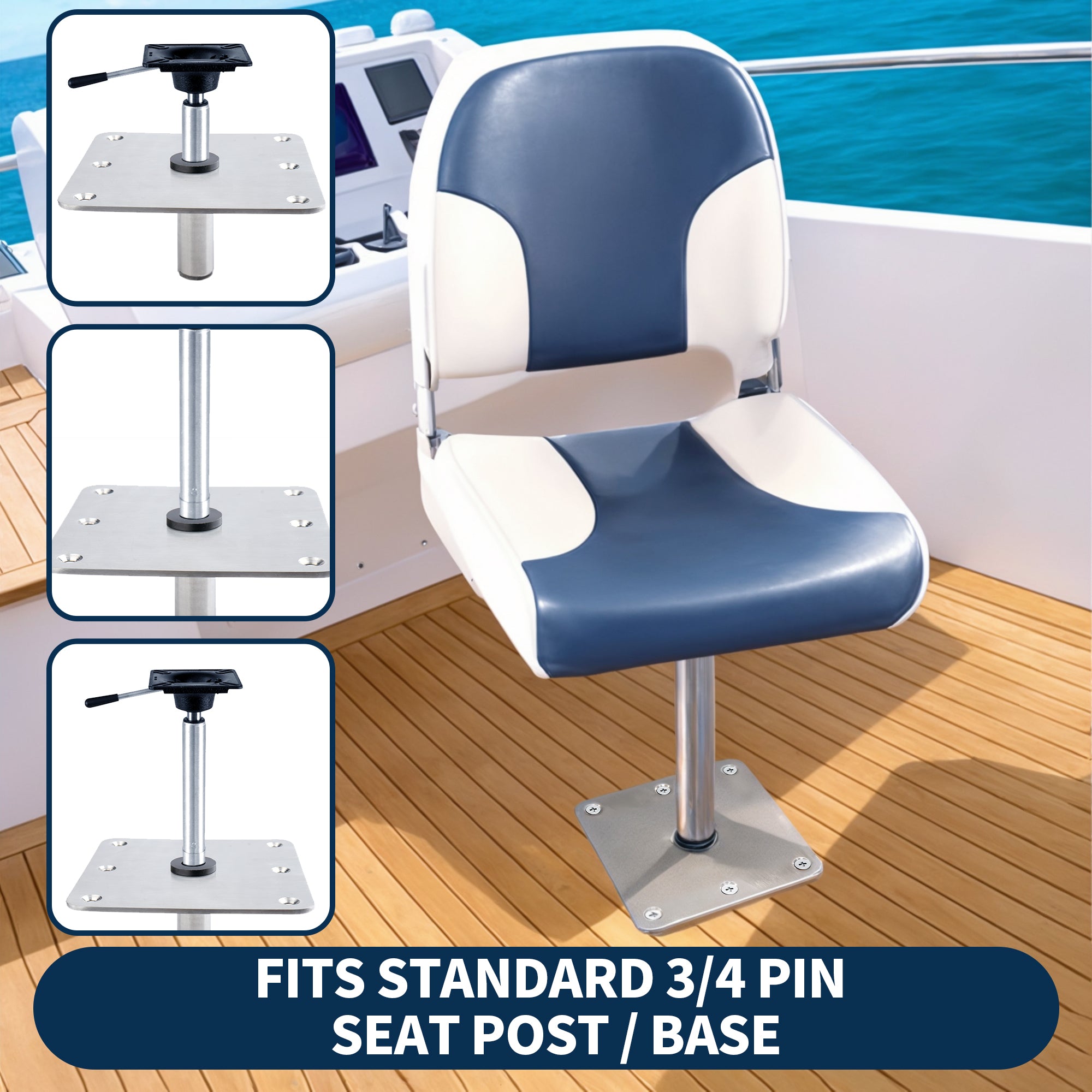 Boat Seat Mount 7" x 7"