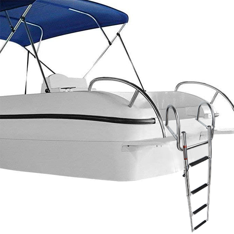 Pontoon Boat Ladder 4 Step Folding
