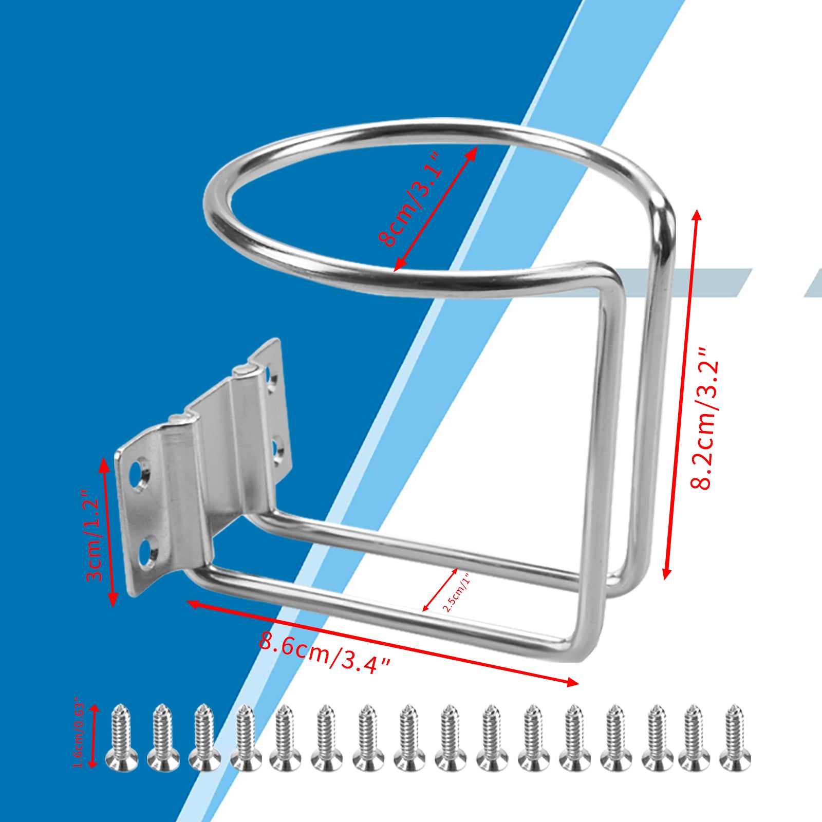 Boat Cup Holder Wall Mounted