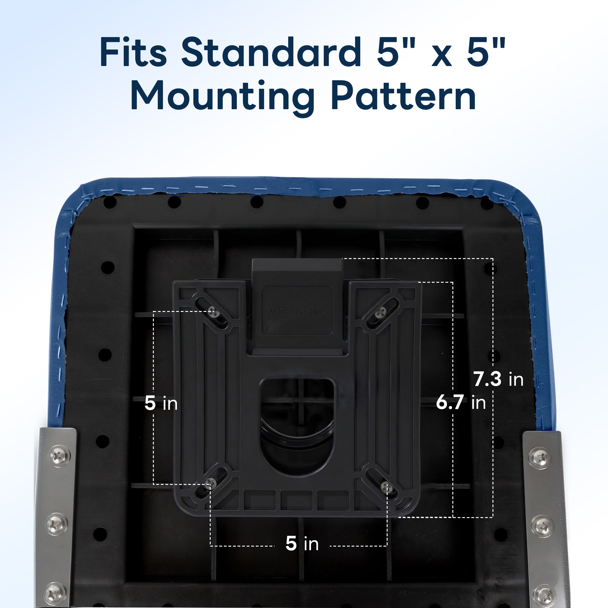 Quick Disconnect Seat Mount with Boat Seat Swivel