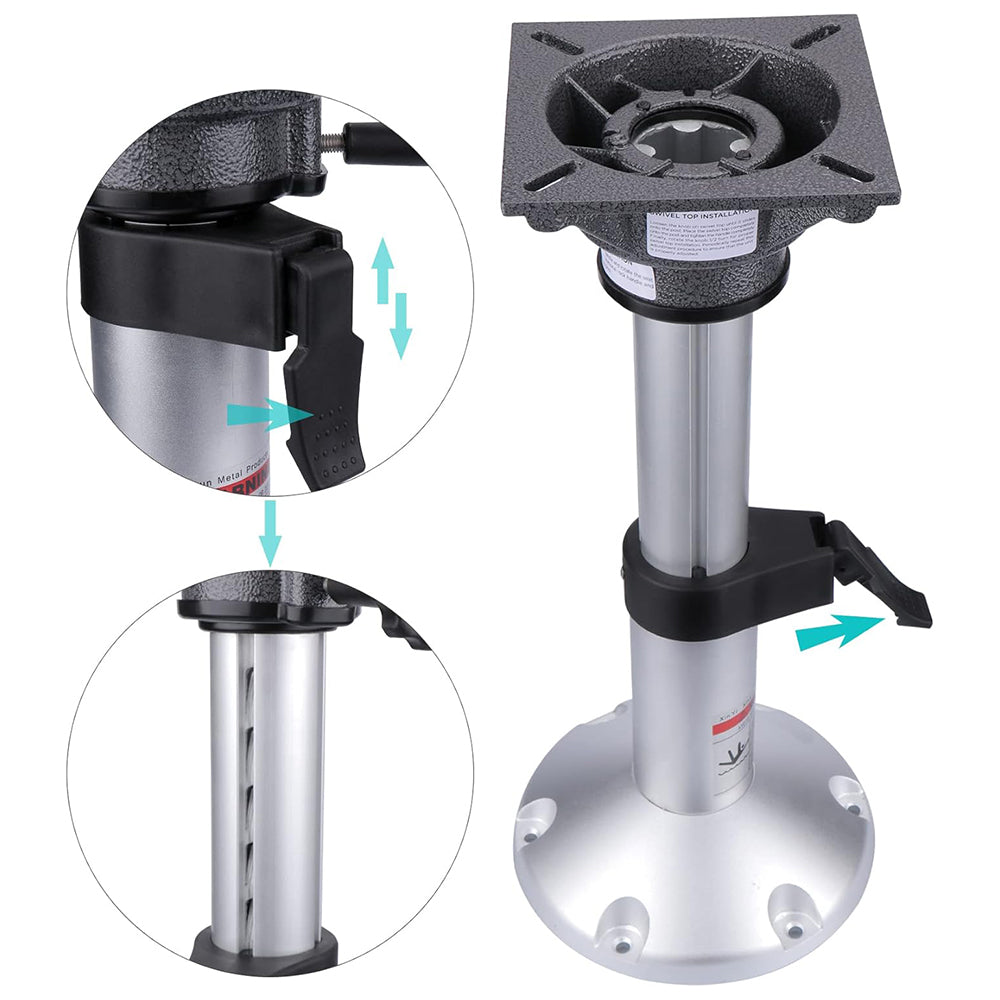 Boat Seat Pedestals 13 to 18 Inches