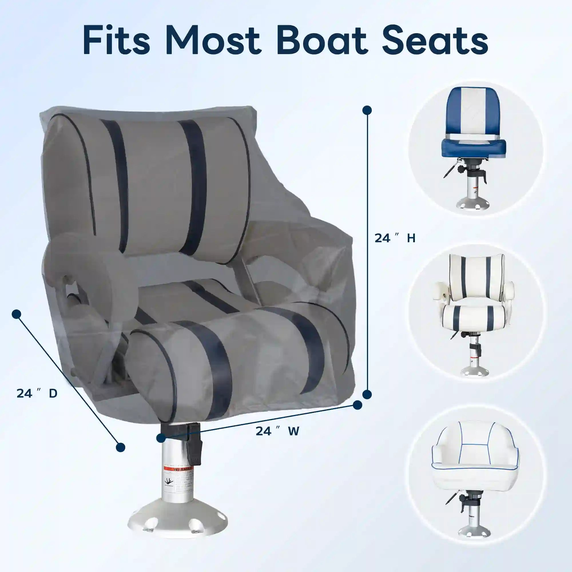 Boat Seat Covers 2 Pack