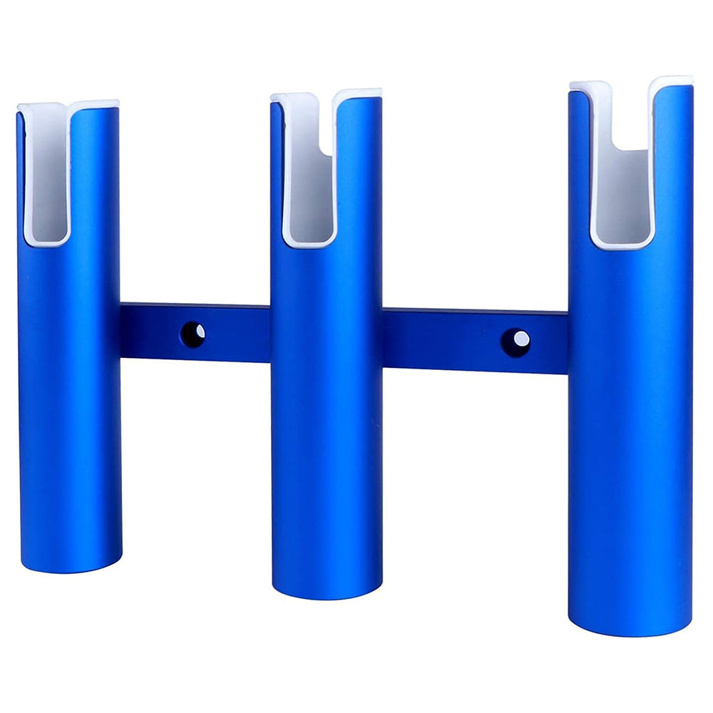 Aluminium Fishing Rod Holders Blue