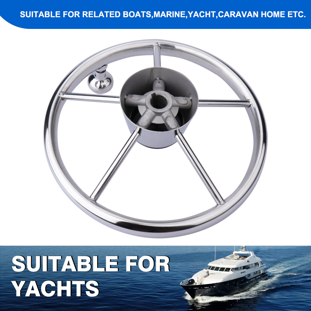 Marine Boat Steering Wheel 11"