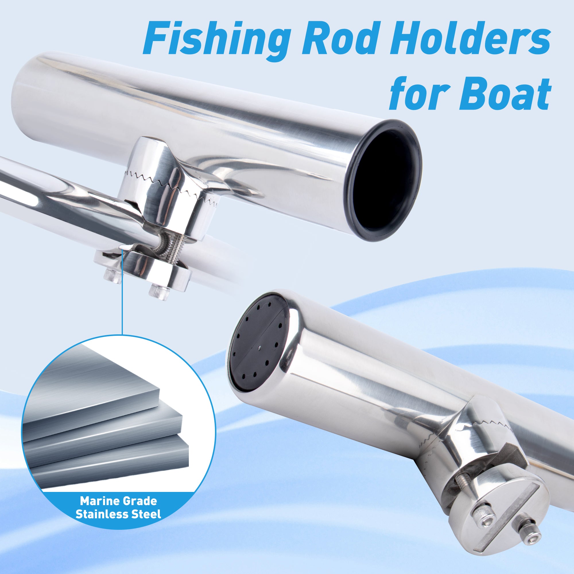2 Pack Fishing Rod Holders