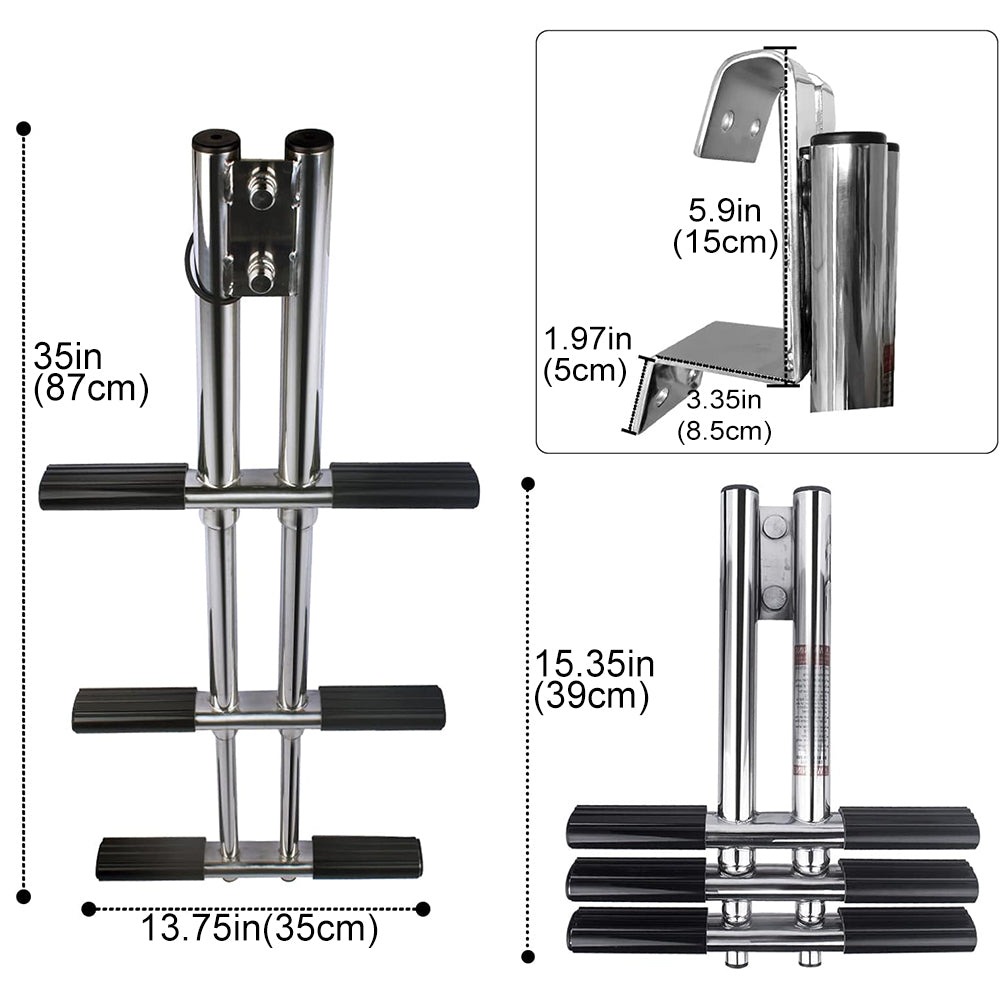 3 Step Boat Dive Ladder