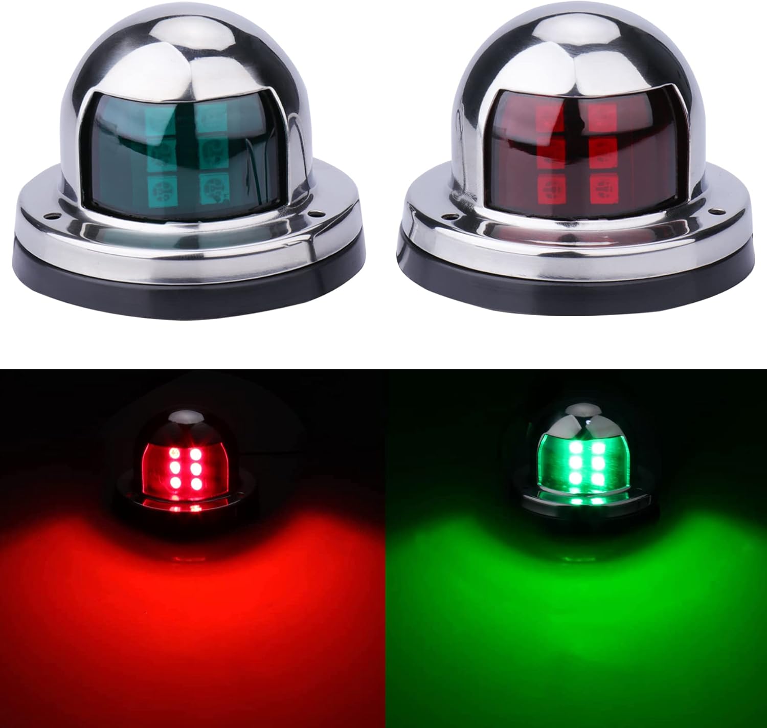 Stainless Steel Led Bow Light