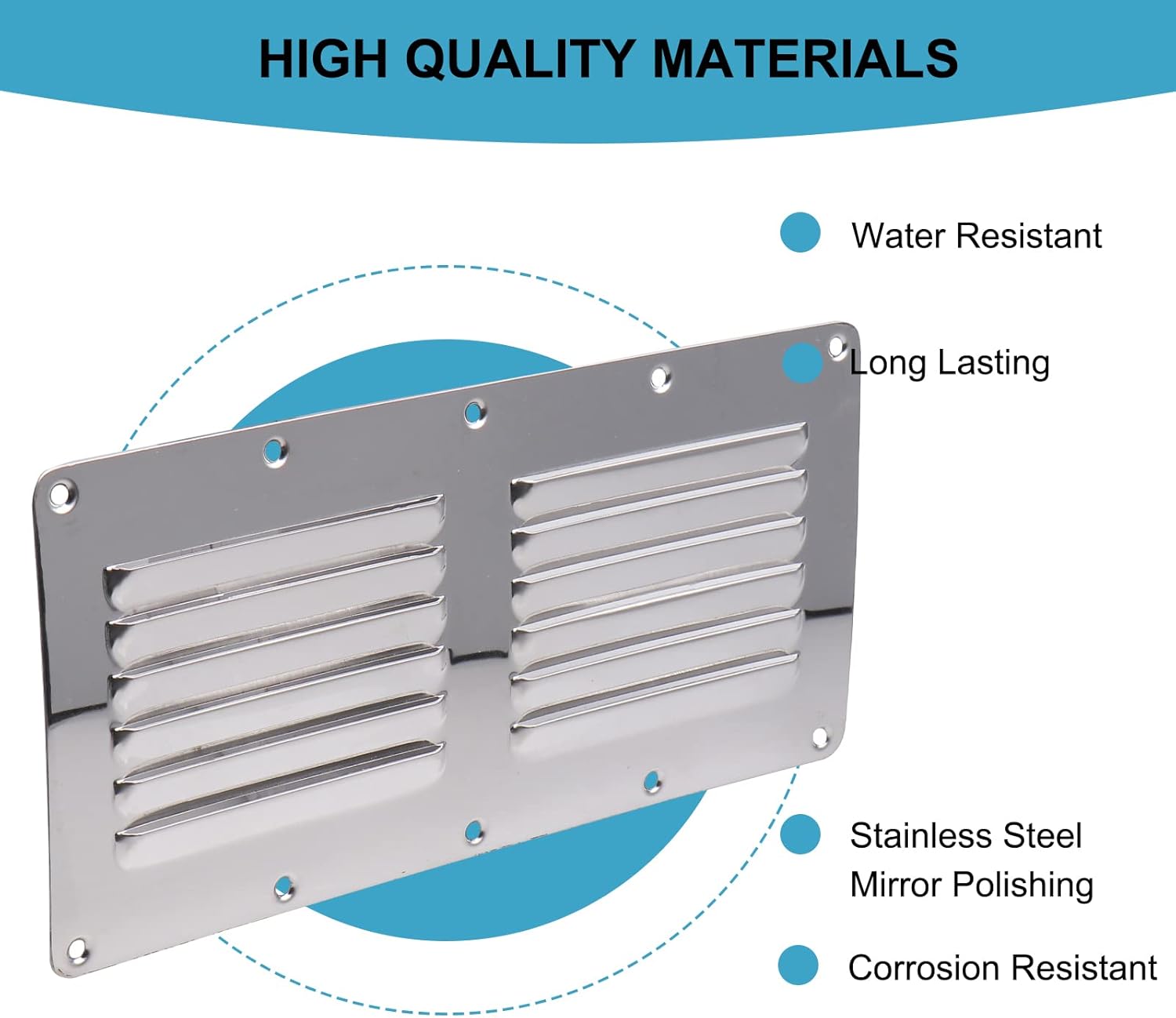 Boat Vent Louvered