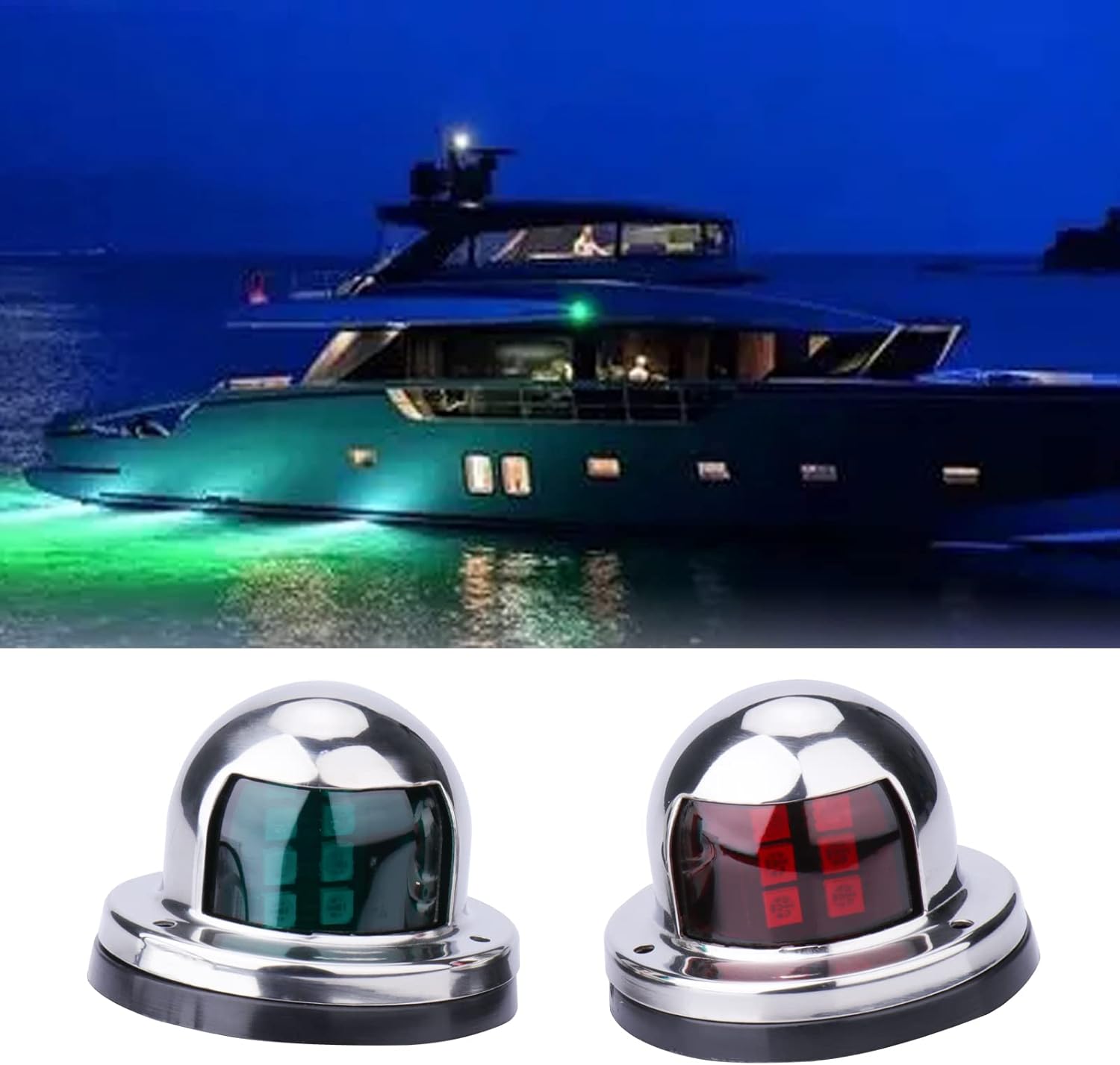 Stainless Steel Led Bow Light