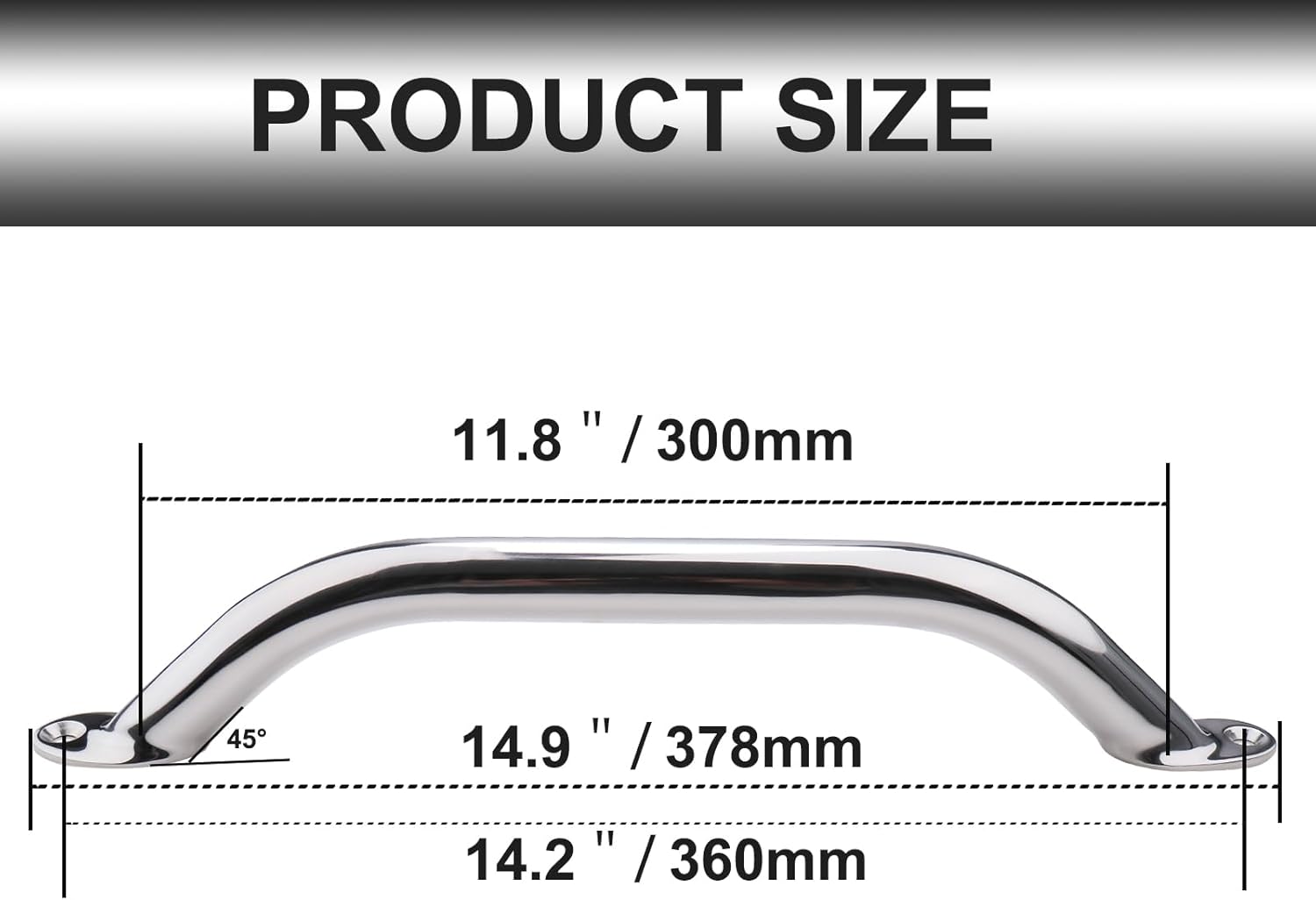 Boat Grab Handle 12 inch
