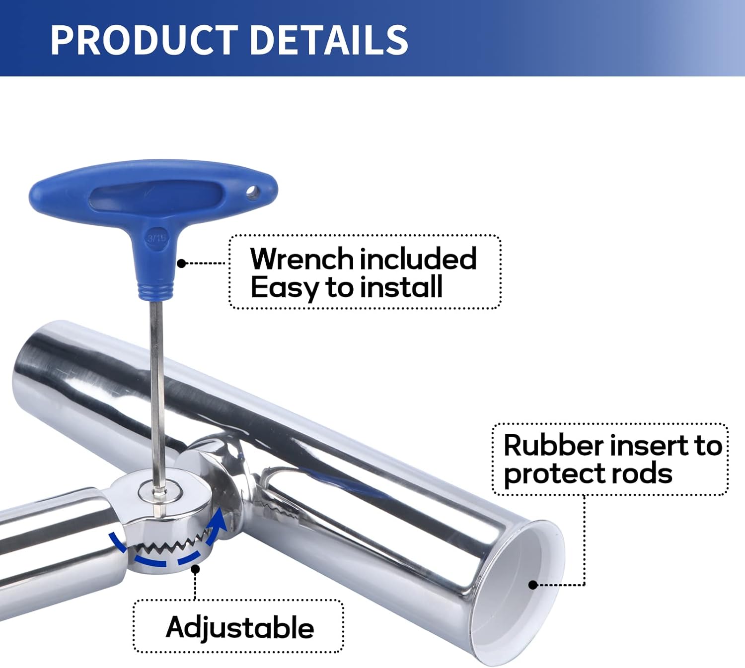 Adjustable Fishing Rod Holder