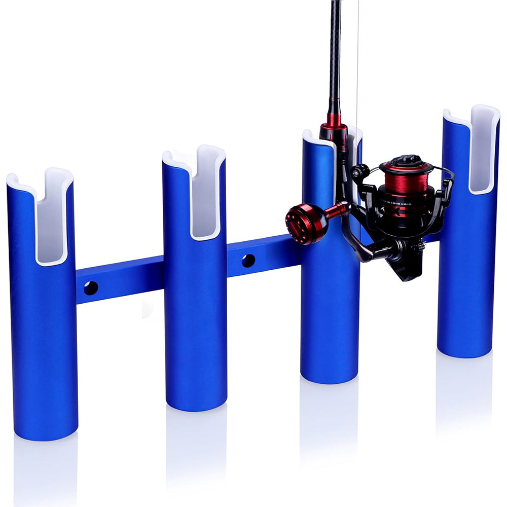 Aluminium Fishing Rod Holders Blue