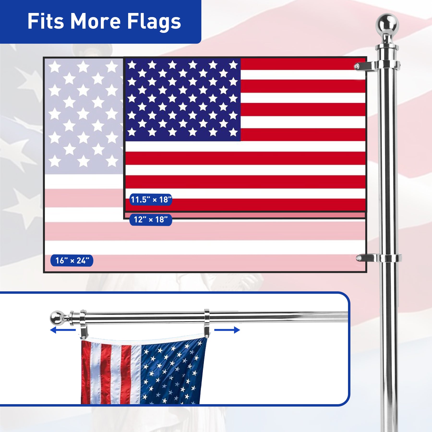 Flag Pole with Base
