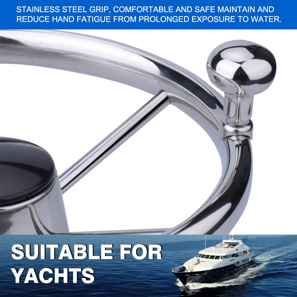 Marine Boat Steering Wheel 11"
