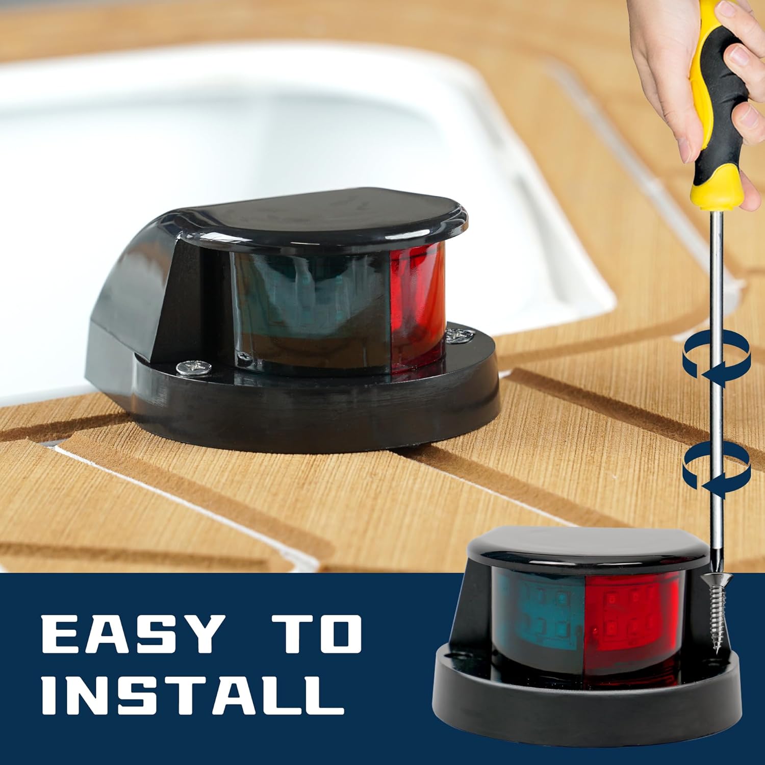 LED Marine Bow Light Front