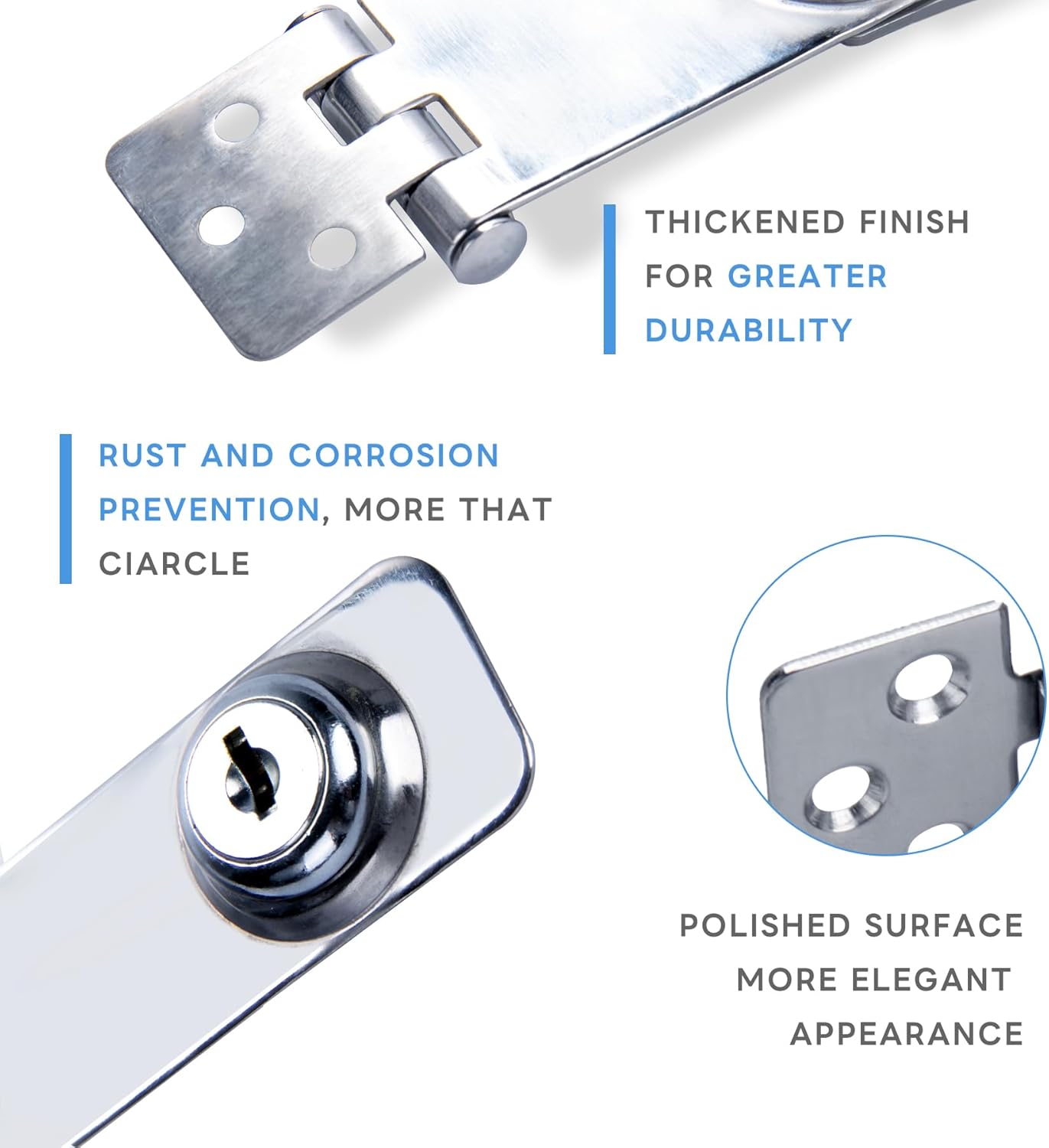 Hasp Latch with Twist Knob