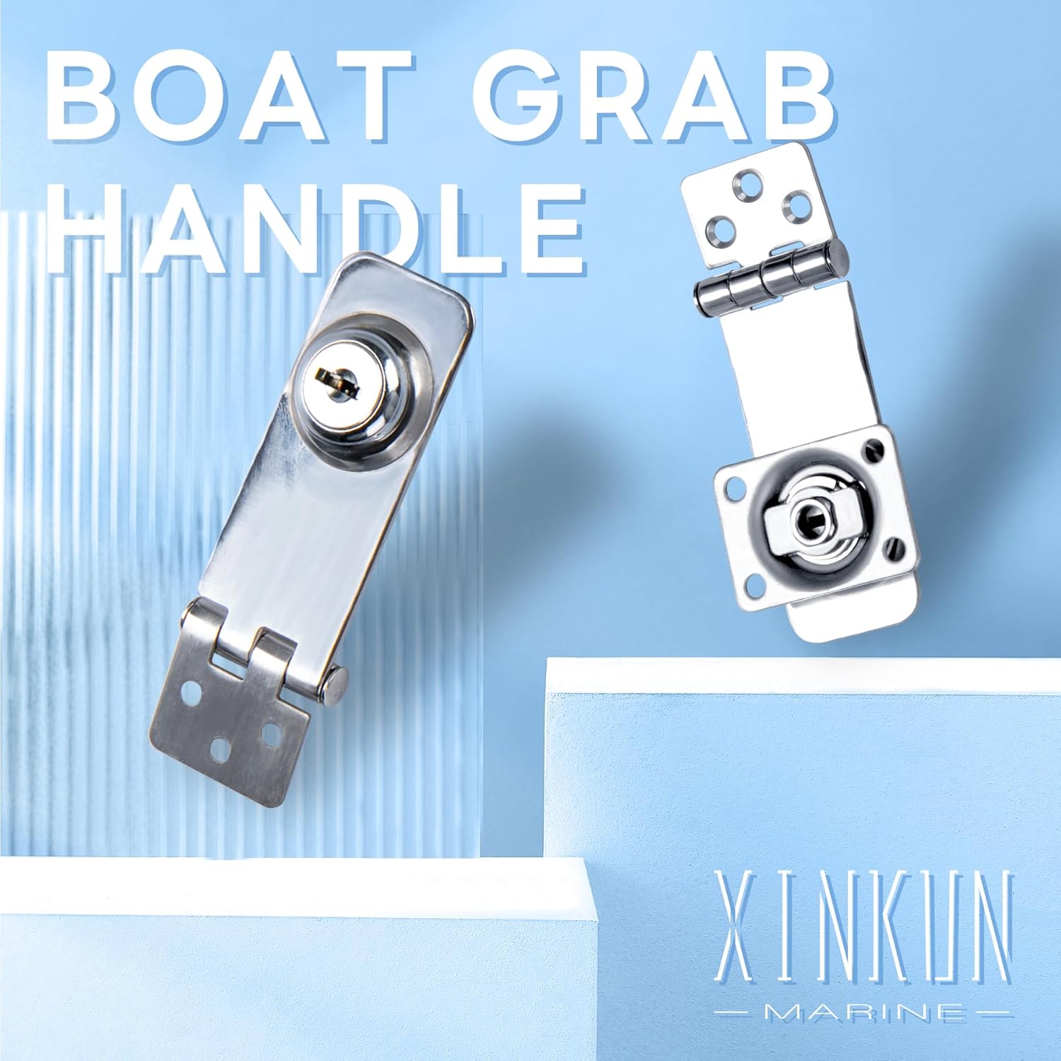Hasp Latch with Twist Knob