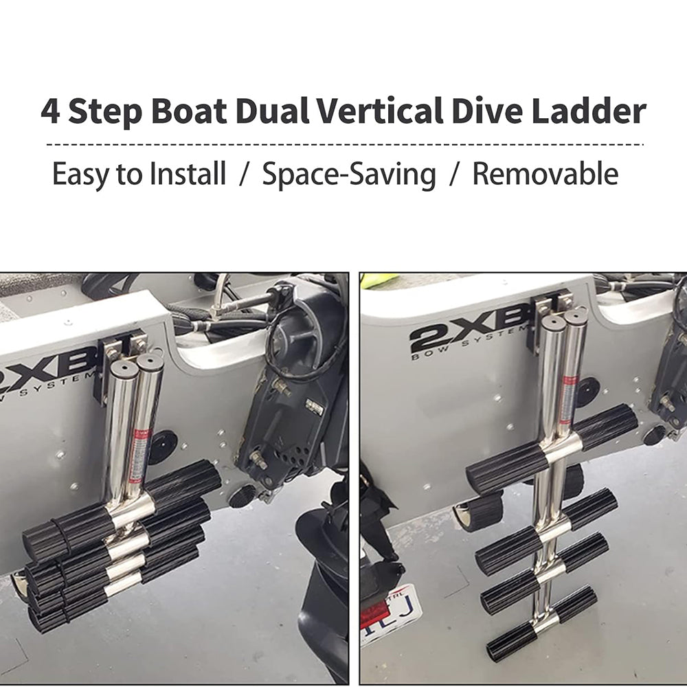 4 Step Boat Ladder Dive Boarding Ladders