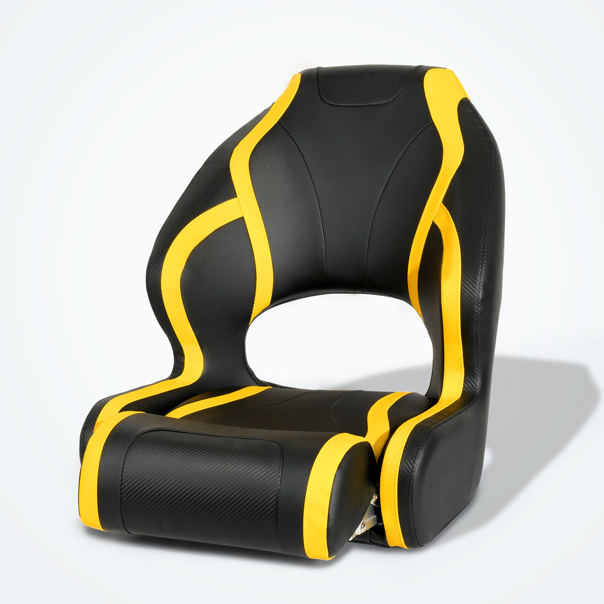 Boat Captain Chair with Flip Up Bolster