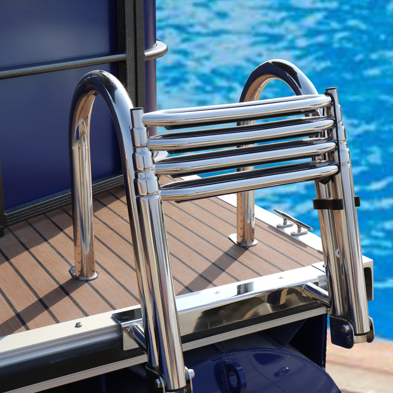 4 Step Pontoon Boat Ladder