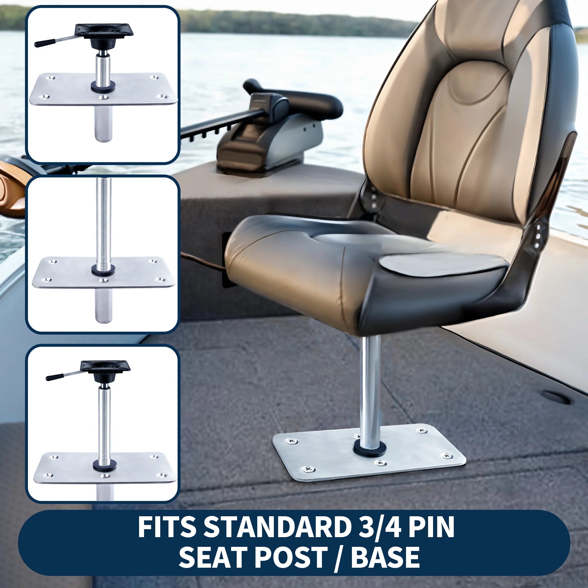 Boat Seat Base 9" x 5"