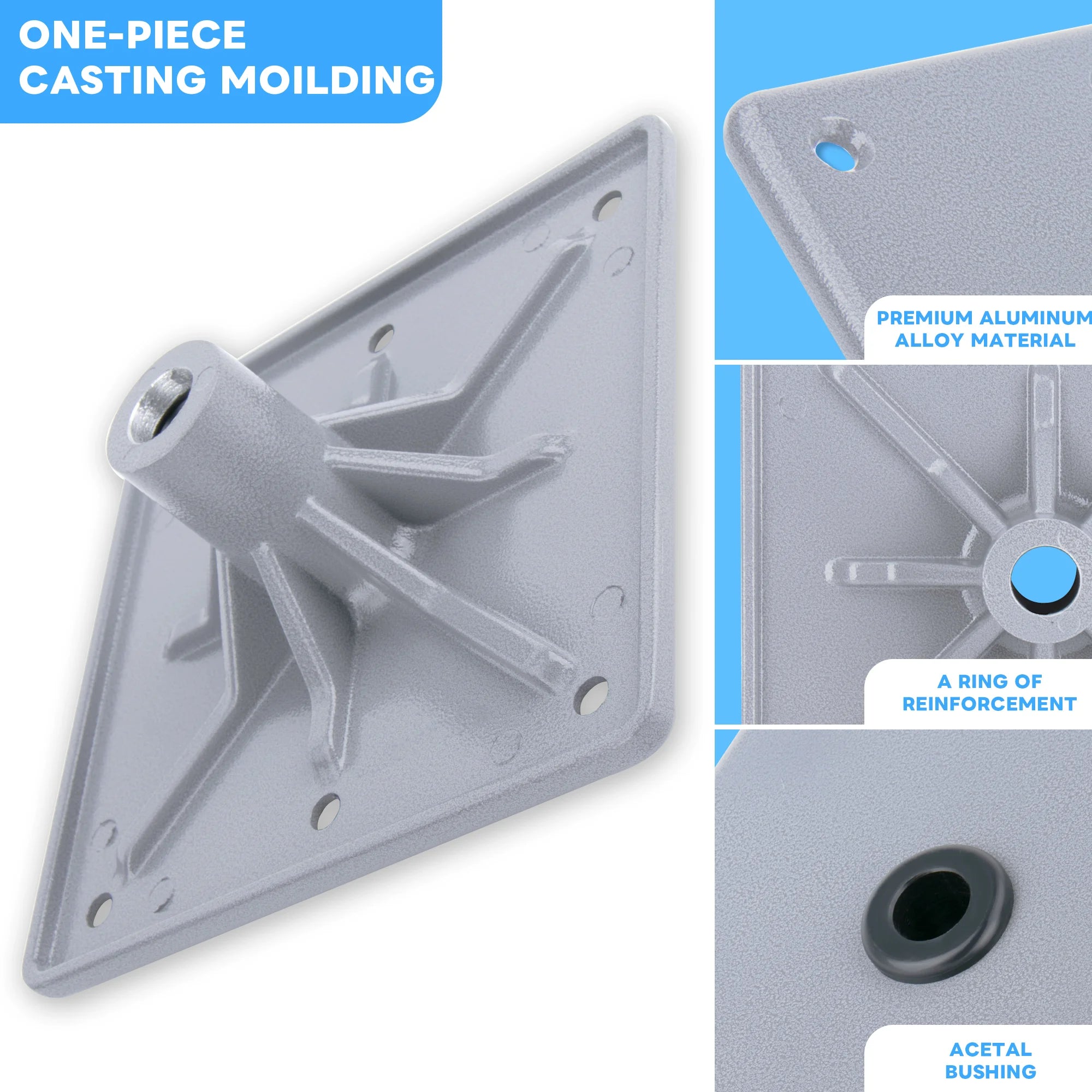 Boat Seat Pedestal Base Mount