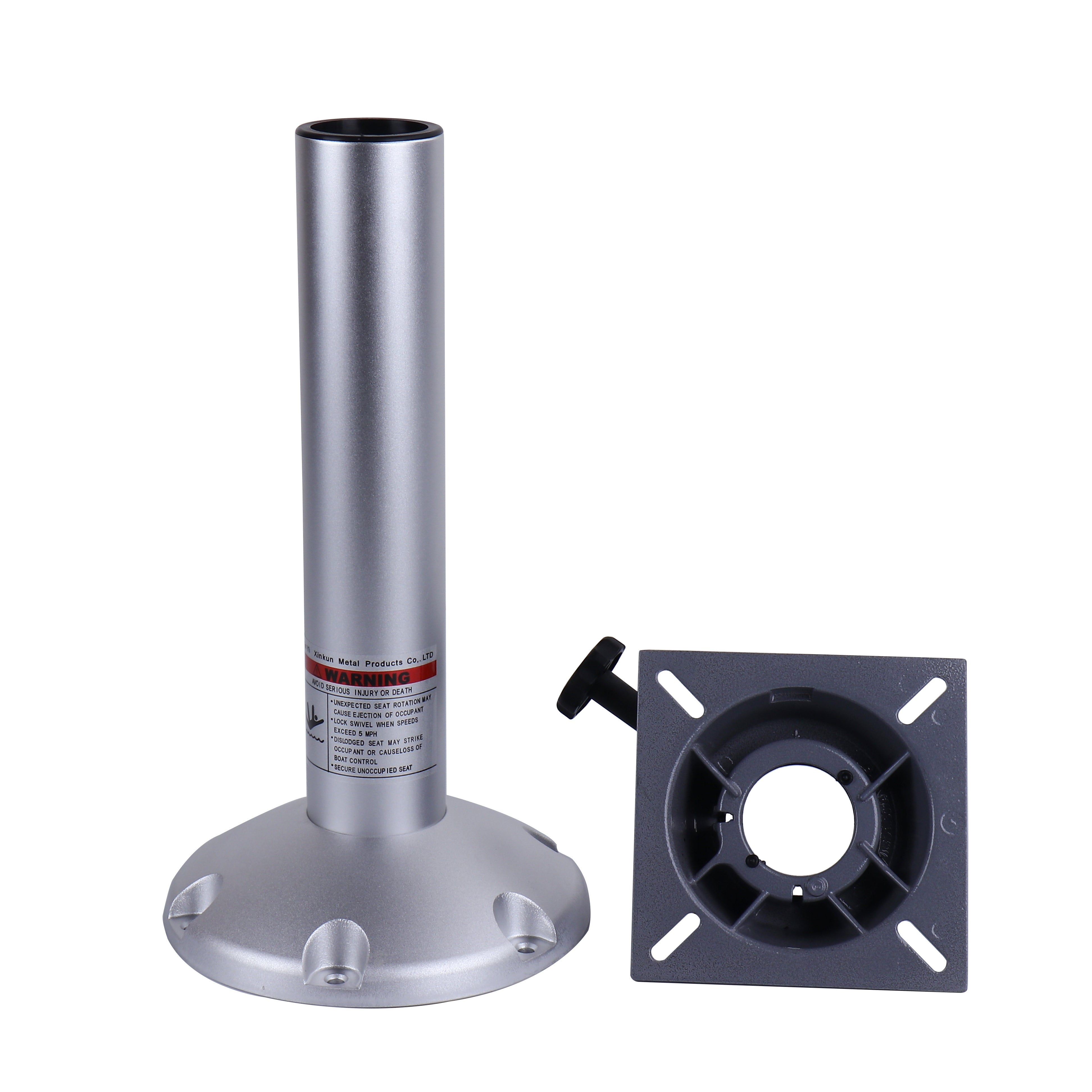 Adjustable Aluminum Pedestal Table Base for Boats