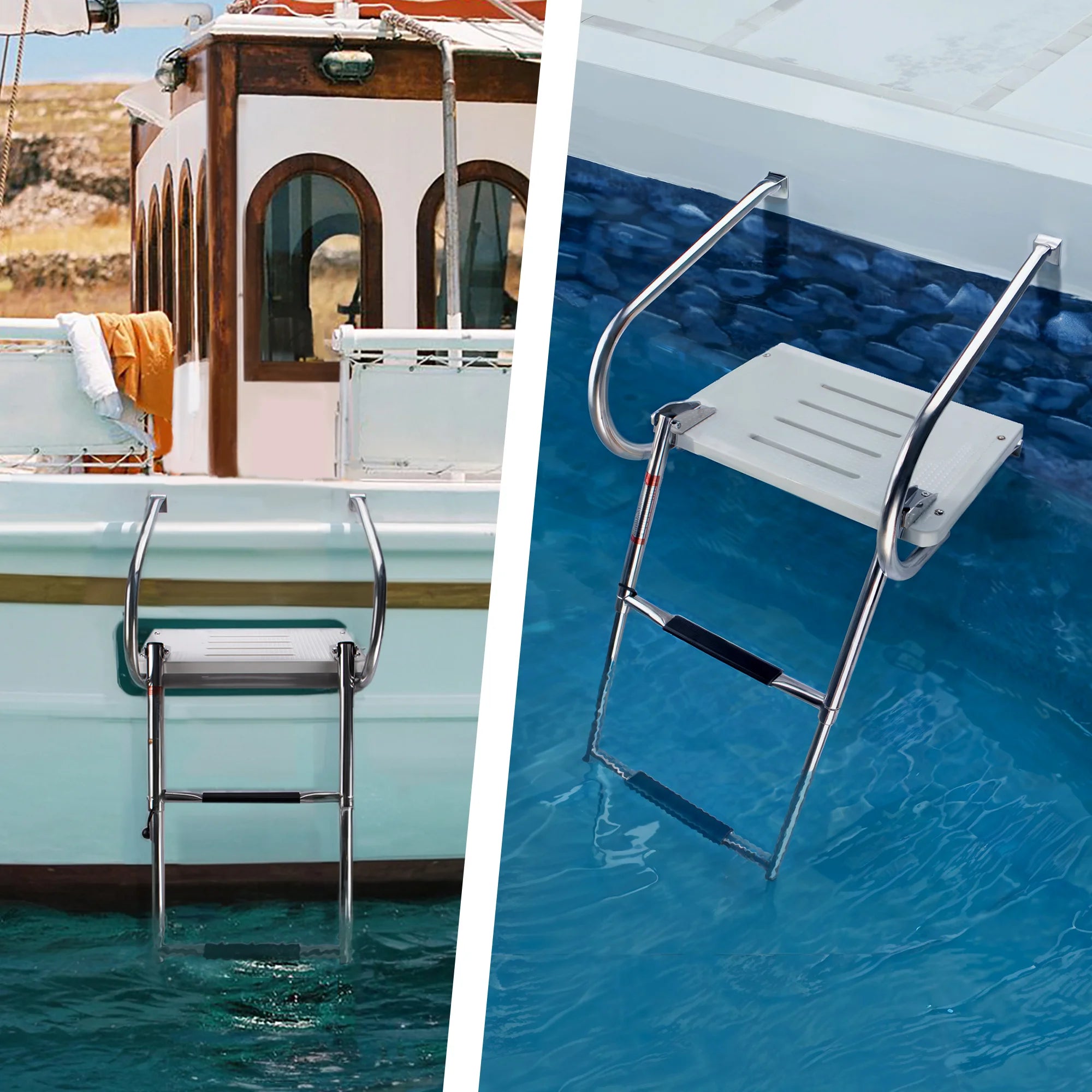 Boat Ladder with Swim Platform