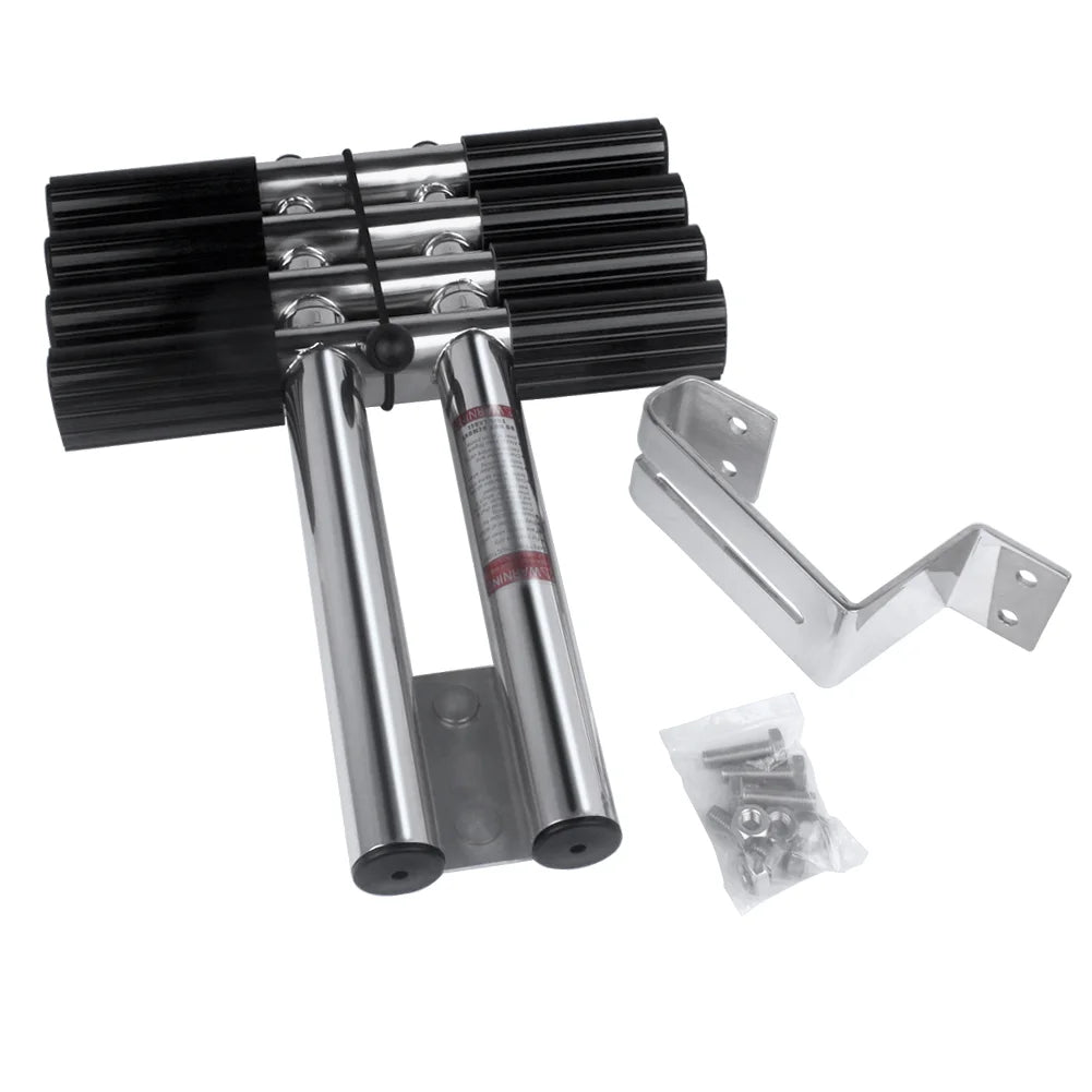Slide-Mount Boat Ladder