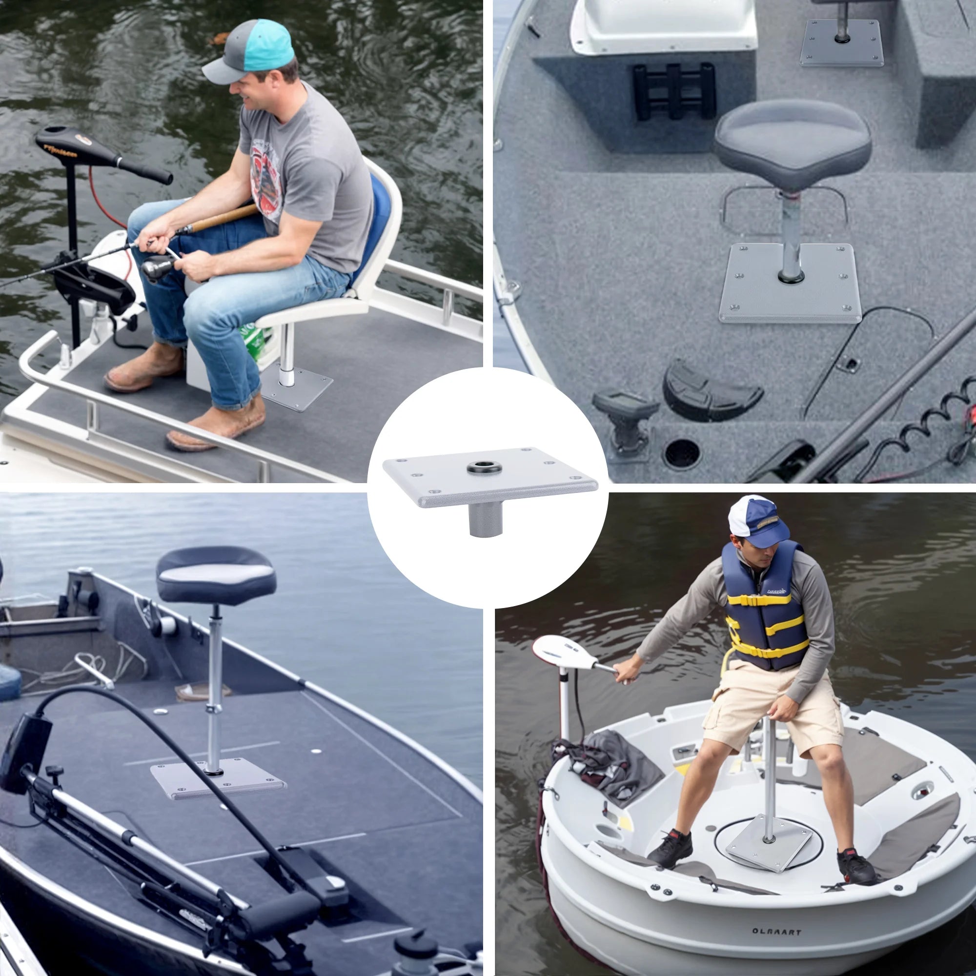Boat Seat Pedestal Base Mount