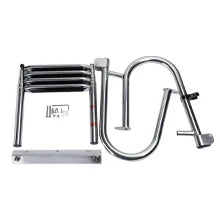 4 Step Pontoon Boat Ladder