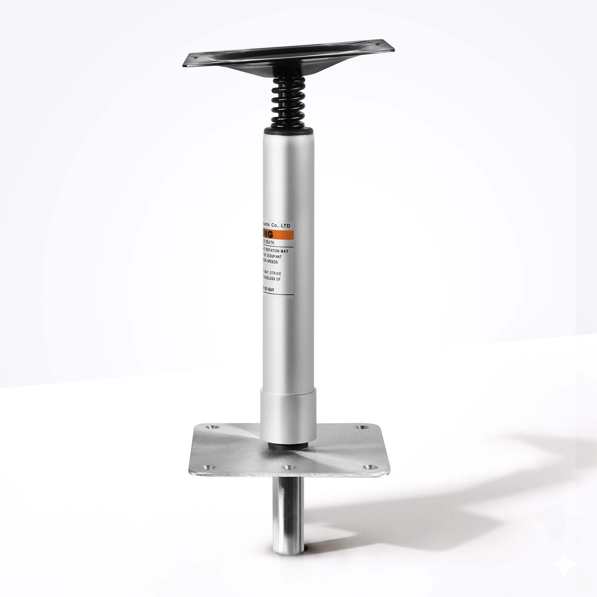 Adjustable Boat Seat Pedestal Base Mount Kit
