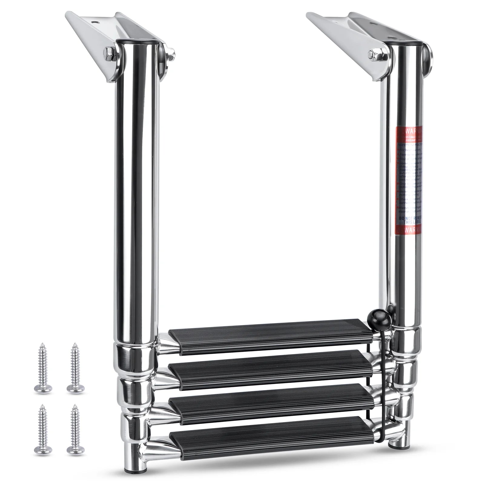Telescoping Boat Ladder 4 Step - Sturdy & Safe – marinexplore