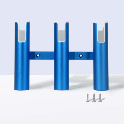 Aluminium Fishing Rod Holder for Boat - Blue